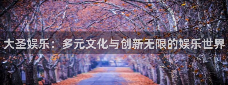 赢彩网平台招商：大圣娱乐：多元文化与创新无限的娱乐世界